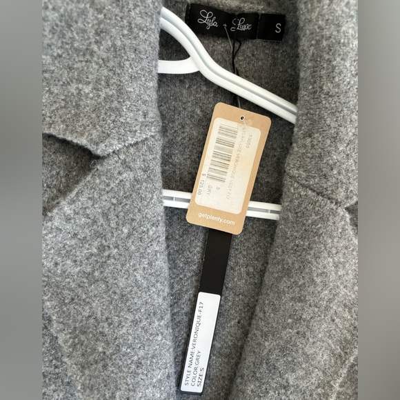 Veronique Knit Vest w/ Button | Dark Grey - Never Worn - Picture 4 of 5